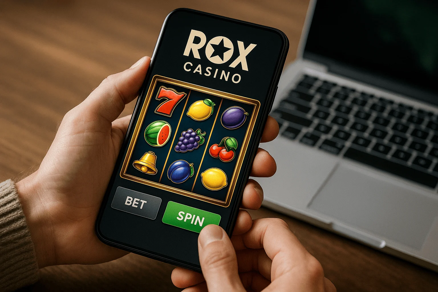 вхід у Rox Casino